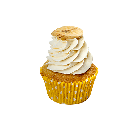 Banana cupcake