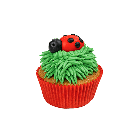 Beruška cupcake