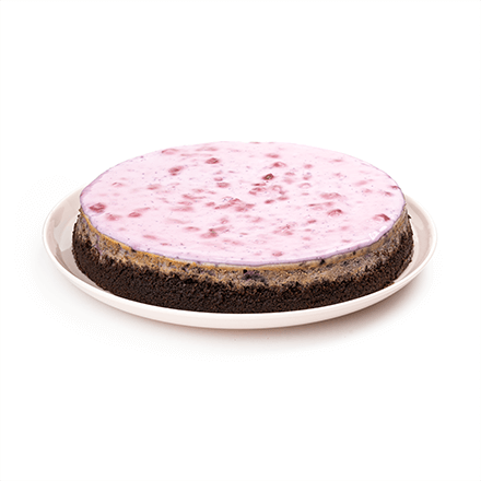 Borůvkový cheesecake