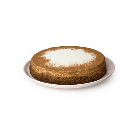 Chai latte cheesecake