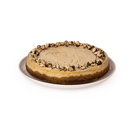 Cheesecake z lískových oříšků I.G.P. Piemonte Alba