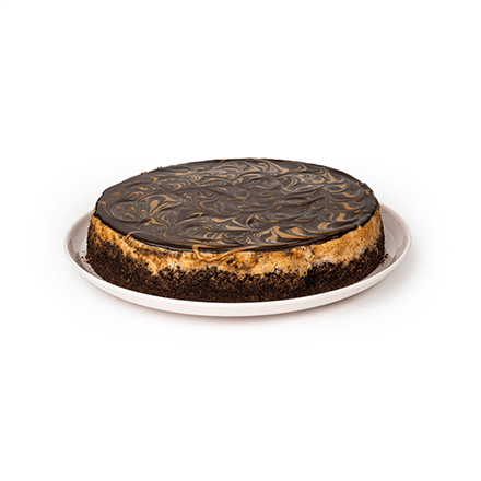 Double chocolate & peanut butter cheesecake