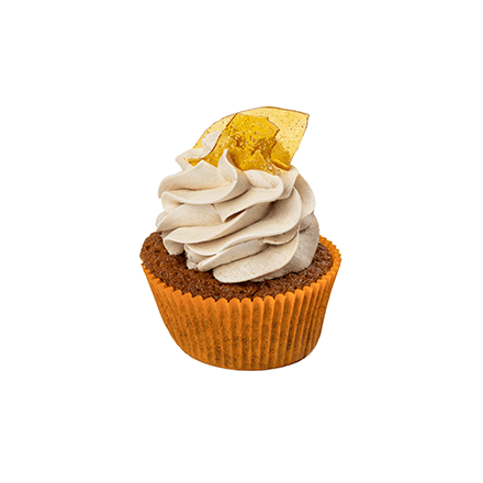 Karamelový cupcake