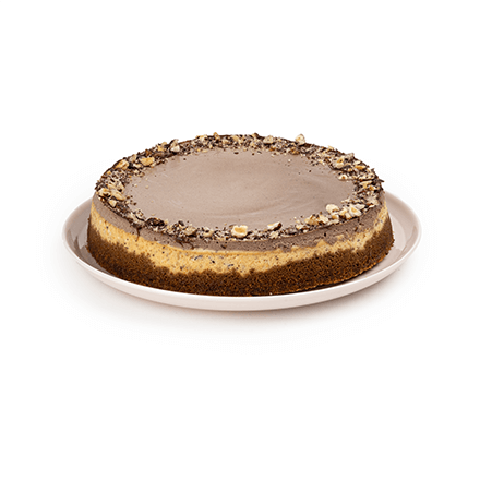 Lískooříškový cheesecake