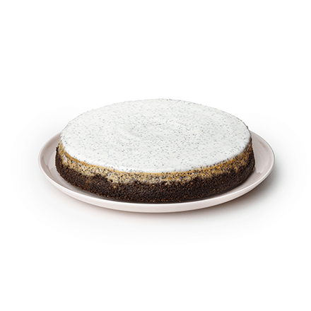 Makový cheesecake