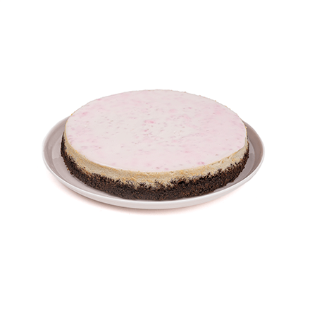 Malinový cheesecake