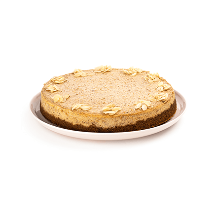 Mandlové máslo cheesecake