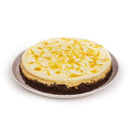 Mango cheesecake