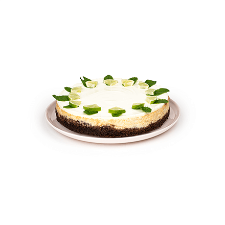 Mojito cheesecake