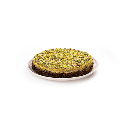 Pistáciový cheesecake