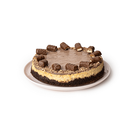 Twix cheesecake